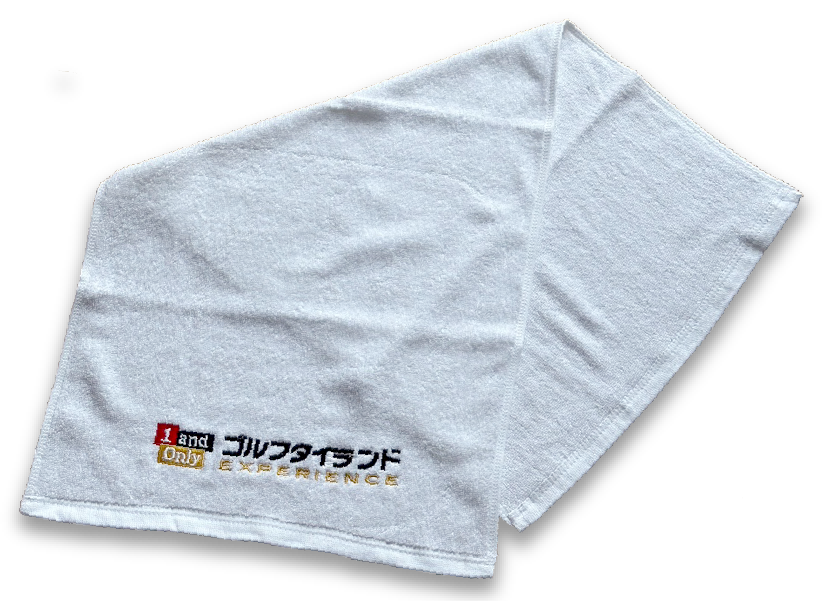 ゴルフタイランド「オリジナルロゴ入りタオル」