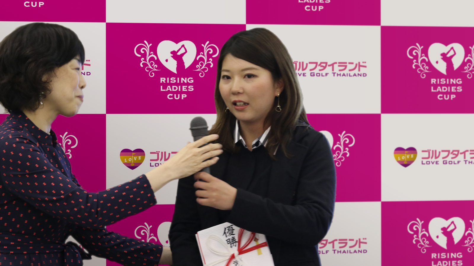 第1回ライジングレディースカップ優勝 前田 衣里奈選手