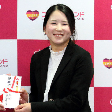 2位：石田可南子選手