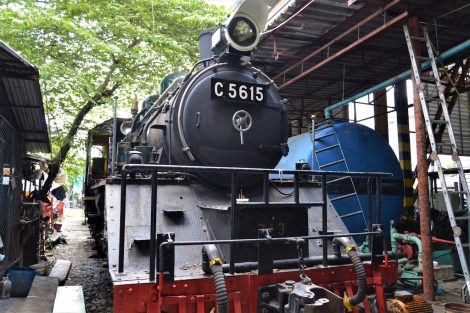 日本製の蒸気機関車