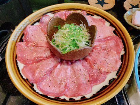 銀竜焼肉研究所 生タン