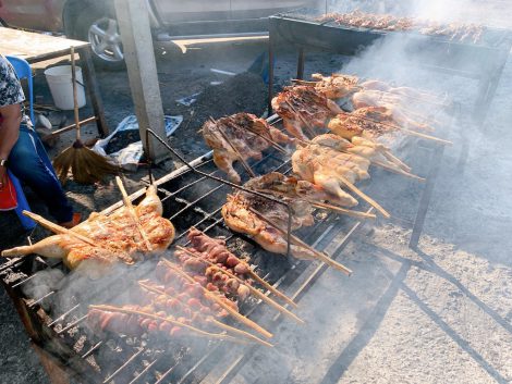 ガイヤーン　焼き台