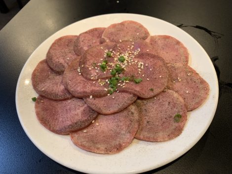 焼肉たかし　塩タン