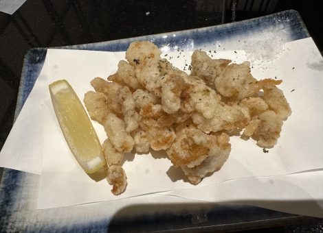 しゃぶしゃぶあじと　ワニの唐揚げ